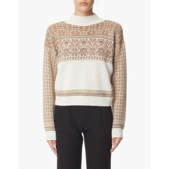 WEEKEND MAX MARA Ezor Mock Neck Sweater - Size Large - Picture 9 of 9